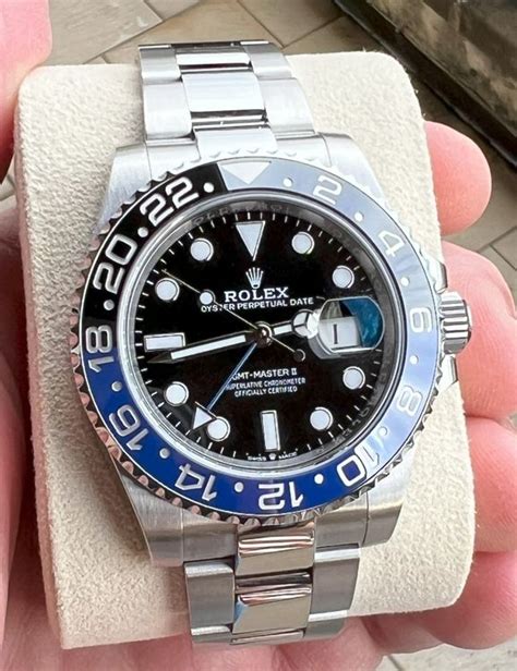 batman rolex listenpreis|Rolex Batman gmt master ii.